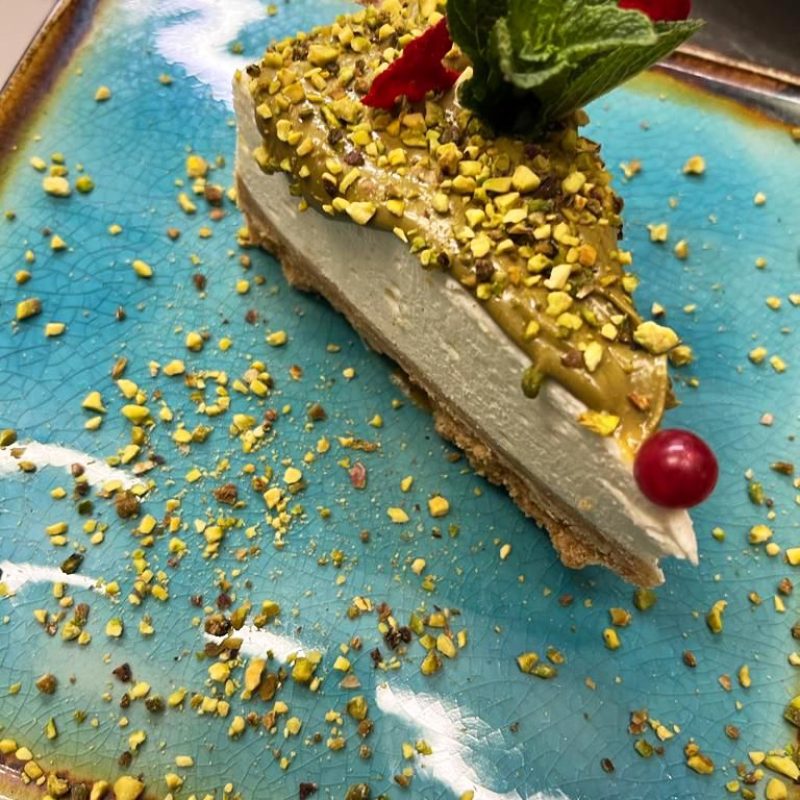 Cheesecake al Pistacchio- San Cristobal Enna